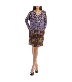 Manila Grace Donna Vestito Corto A Sacchetto